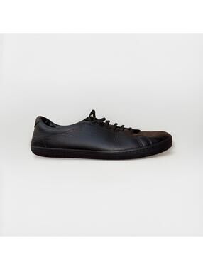 Birchbury Bramfords Black Leather Minimalist Sneakers Mens Size 11.5